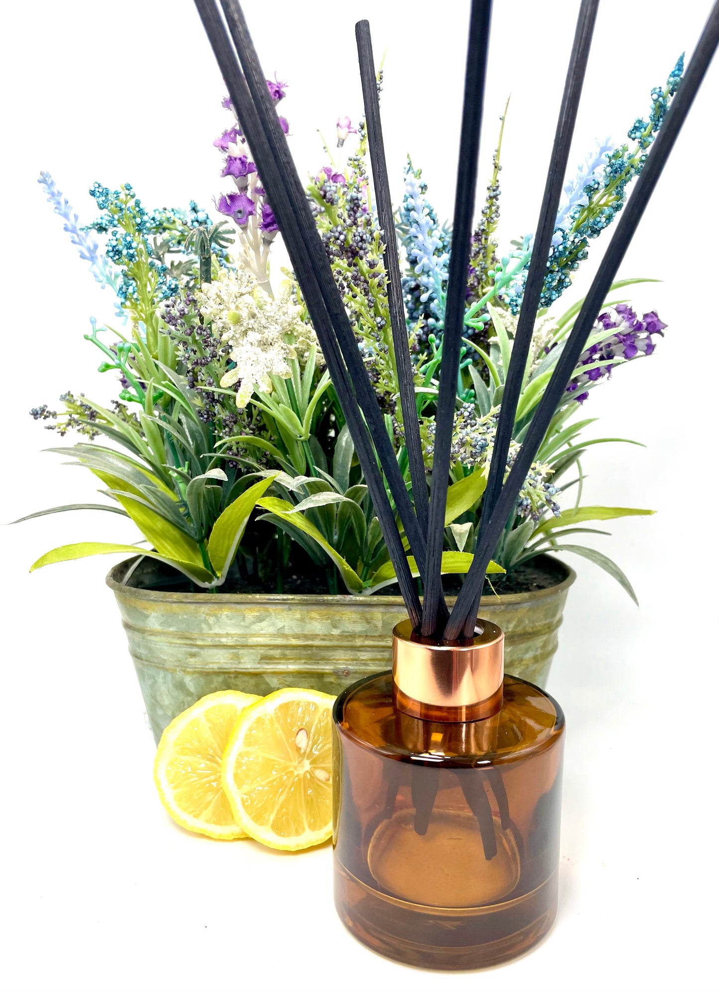 Organic Lemon & Lavender Reed Diffuser | Fauna Green Living
